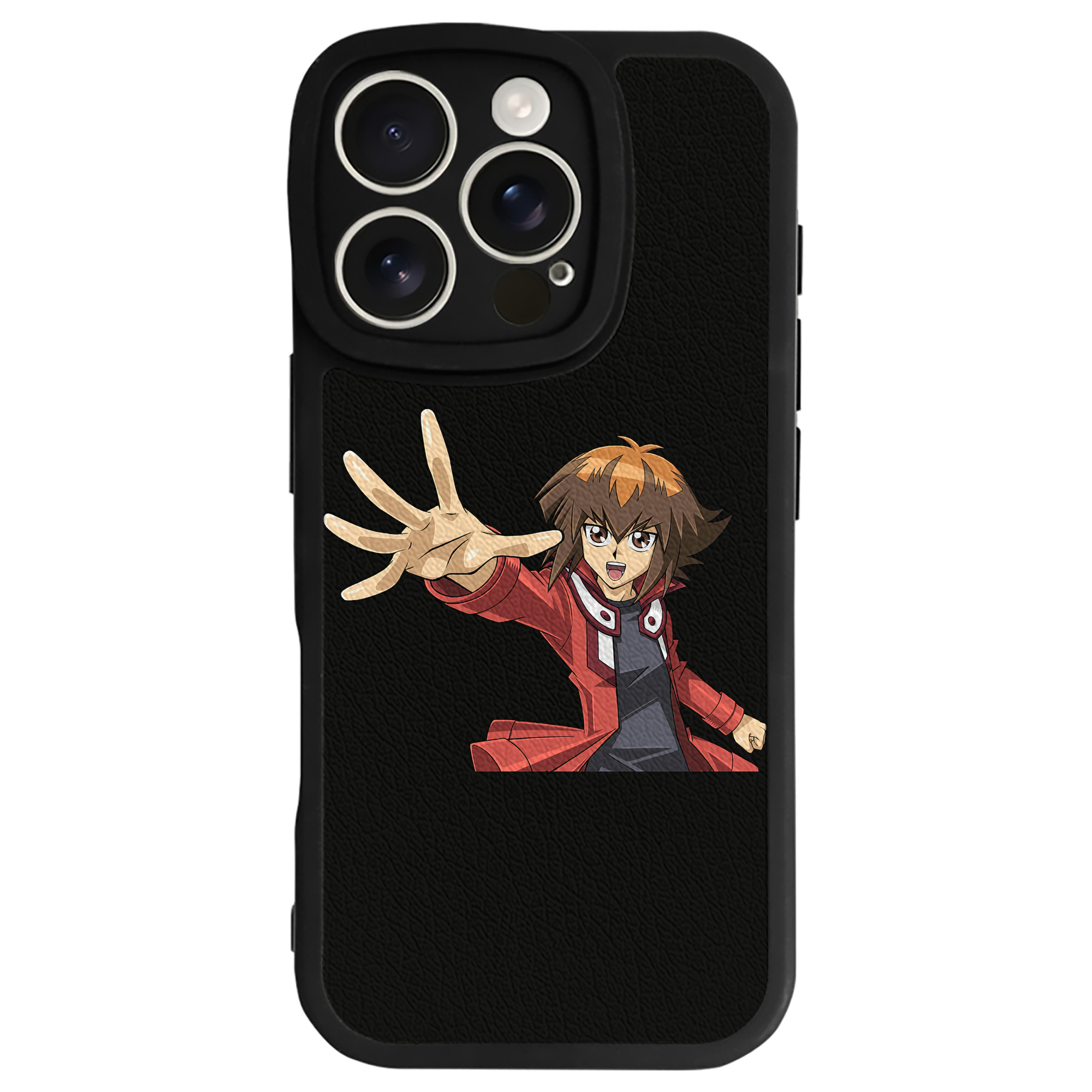 遊☆戯☆王 Yu-Gi-Oh! 【iPhone 16シリーズ対応】シリコンスマホケース（レザー調） 材質：シリコン